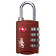 други,аксесоари,cabin,zero,tsa,travel,padlock,red,(sangria,red)