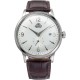 часовник,часовници,orient,watches,classic,small,seconds,watch,silver,(brown,white)