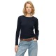 тениска,дамски,тениски,superdry,essential,logo,gd,rib,long,sleeve,t,shirt,blue,(eclipse,navy)