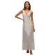 рокля,дамски,поли,и,рокли,superdry,maxi,sequin,v,neck,long,dress,silver,sequin