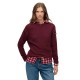 блуза,дамски,пуловери,дамски,плетени,дрехи,superdry,slouchy,sweater,port,red