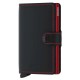 портфейли,и,портмонета,secrid,miniwallet,matte,leather,wallet,red,black,(black,&,red)