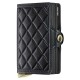 портфейли,и,портмонета,secrid,twinwallet,emboss,diamond,leather,wallet,black+