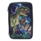 канцеларски,принадлежности,dino,world,galaxy,pencil,case,multicolor