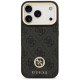 други,аксесоари,guess,4g,strass,logo,metal,buttons,magsafe,iphone,17,pro,phone,case,black,(black)