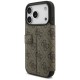 други,аксесоари,guess,book,4g,metal,logo,iphone,17,pro,phone,case,brown,(brown)