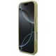 други,аксесоари,guess,fixed,glitter,big,4g,metal,frame,iphone,17,pro,phone,case,yellow,golden,(gold)