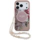 други,аксесоари,guess,iml,flowers,pearl,strap,magsafe,iphone,17,pro,phone,case,pink,(pink)