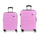 куфари,gabol,future,plus,spinner,expandable,111l,trolley,bag,2,units,pink,(pink)