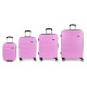 куфари,gabol,future,plus,spinner,expandable,240l,trolley,bag,4,units,pink,(pink)