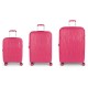 куфари,gabol,infinity,spinner,tsa,expandable,220.4l,trolley,bag,3,units,pink,(fuchsia)