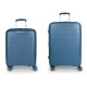 куфари,gabol,queens,spinner,tsa,expandable,114.6l,trolley,bag,2,units,blue,(blue)