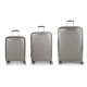 куфари,gabol,queens,spinner,tsa,expandable,224.2l,trolley,bag,3,units,beige,grey,(champagne)