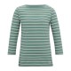 тениска,мъжки,тениски,дамски,тениски,regatta,bayletta,ii,3,4,sleeve,t,shirt,green,(ivy,moss,light,vanilla,stripe)