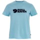 тениска,мъжки,тениски,дамски,тениски,fjällräven,logo,short,sleeve,t,shirt,blue,(breeze,blue)