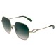 слънчеви,очила,слънчеви,очила,longchamp,lo187s,woman,sunglasses,gold,gradient,green,rose