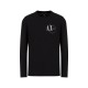 тениска,мъжки,тениски,armani,zj1dz,long,sleeve,t,shirt,black,(black)