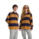 дамски,блузи,с,яка,мъжки,блузи,с,яка,hummel,loose,striped,long,sleeve,polo,yellow,blue,(astral,aura)