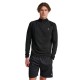 блуза,мъжки,пуловери,hummel,pulse,midlayer,half,zip,sweatshirt,black,(black)
