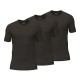 тениска,мъжки,тениски,hugo,boss,50325385,short,sleeve,t,shirt,3,units,black,(black)