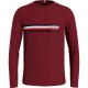 тениска,мъжки,тениски,tommy,hilfiger,mw0mw20166,long,sleeve,t,shirt,red,(burgundy)