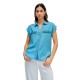 дамски,блузи,salsa,jeans,21010890,short,sleeve,blouse,blue,(medium,wash)