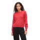 блуза,дамски,пуловери,дамски,плетени,дрехи,vila,milos,sweater,red,(hibiscus)