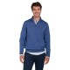 блуза,мъжки,пуловери,the,time,of,bocha,qi1jcrema,half,zip,sweater,blue,(denim)