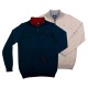 блуза,мъжки,пуловери,the,time,of,bocha,qi1pk.je,13,half,zip,sweater,2,units,beige,blue,(ocean,sand)