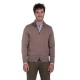 блуза,мъжки,пуловери,the,time,of,bocha,rebeca,full,zip,sweater,brown,(camel)
