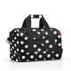 други,аксесоари,reisenthel,allrounder,m,bag,black,(dots,white)