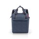 други,аксесоари,reisenthel,allrounder,r,backpack,blue,(herringbone,dark,blue)
