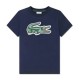 детска,тениска,мъжки,тениски,дамски,тениски,lacoste,kids,947072,short,sleeve,t,shirt,blue,(marine)
