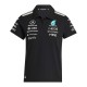 дамски,блузи,с,яка,мъжки,блузи,с,яка,adidas,mercedes,amg,petronas,f1,team,engineers,short,sleeve,polo,black,(black,white)