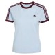 тениска,мъжки,тениски,дамски,тениски,adidas,originals,3,stripes,slim,short,sleeve,t,shirt,blue,(crystal,sky,maroon)