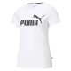 тениска,дамски,тениски,puma,essential,logo,short,sleeve,t,shirt,refurbished,white,(puma,white)
