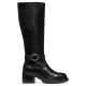 обувки,дамски,боти,geox,damiana,heel,boots,black,(black)