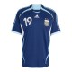 футболна,фланелка,мъжки,тениски,дамски,тениски,adidas,argentina,away,2006,messi,short,sleeve,t,shirt,blue,(dark,blue)