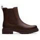 обувки,дамски,боти,clarks,shoes,orinoco,3,top,booties,brown,(dark,brown)