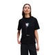 тениска,мъжки,тениски,дамски,тениски,karl,lagerfeld,a3w17041,regular,flower,colour,short,sleeve,t,shirt,black,(black)
