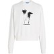 блуза,дамски,блузи,karl,lagerfeld,a3w20034,regular,flower,sweatshirt,white,(white)