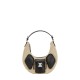 чанта,всички,чанти,karl,lagerfeld,a3w30235,canvas,mixed,handbag,beige,(beige,black)