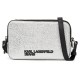 всички,чанти,karl,lagerfeld,jeans,a4w30246,metal,logo,crossbody,silver,(silver)