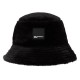 шапка,всички,шапки,karl,lagerfeld,a4w33078,faux,fur,bucket,hat,black,(black)