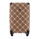 куфари,guess,eliette,46l,trolley,bag,brown,(latte,logo,ginger)