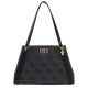 чанта,за,през,рамо,всички,чанти,guess,karnilla,logo,carryall,shoulder,bag,black,(coal,logo)