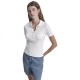 дамски,блузи,с,яка,мъжки,блузи,с,яка,dkny,dj6r0236,short,sleeve,polo,white,(ivory)