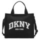 чанта,всички,чанти,dkny,hadlee,mid,tote,bag,black,(black,silver)