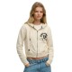 блуза,дамски,блузи,superdry,athletic,relaxed,crop,full,zip,sweatshirt,beige,(turtledove,cream)