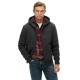 блуза,мъжки,пуловери,superdry,borg,lined,full,zip,sweatshirt,black,(washed,black)